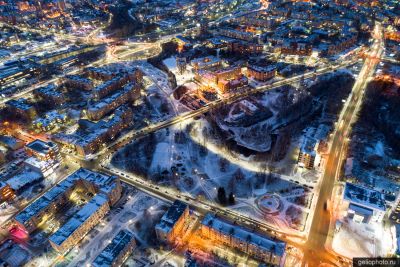 Парк 50-летия Пионерской организации в Петрозаводске фото