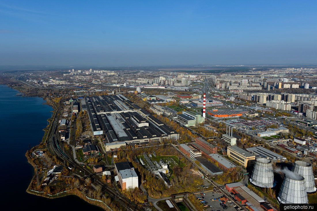 Виз-Сталь в Екатеринбурге с высоты фото