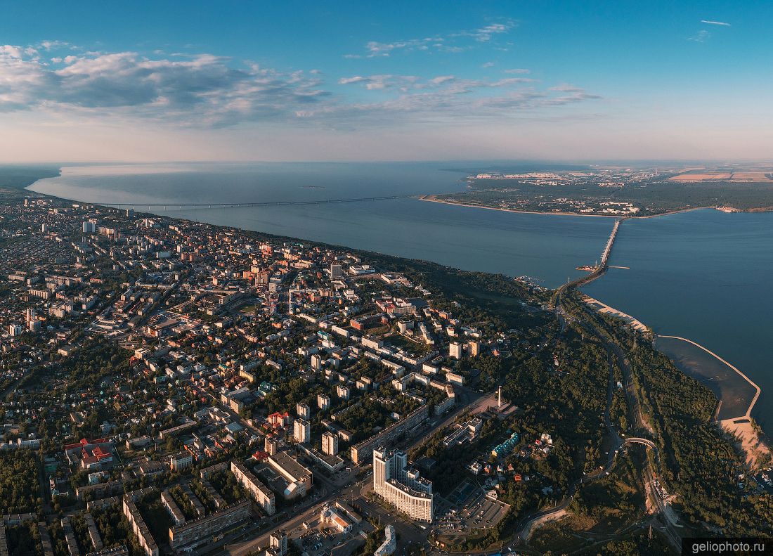 Центр Ульяновска с высоты фото