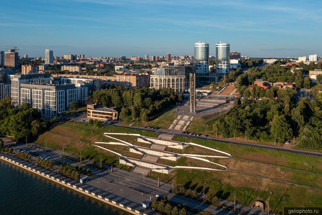 Городская эспланада в Ижевске фото