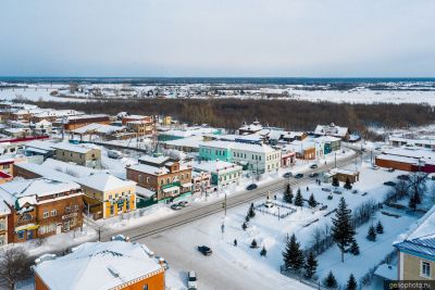 Улица Ленина в Мариинске фото