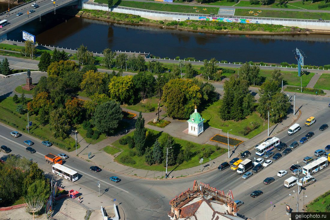 Сквер Горка Ленина в Омске фото