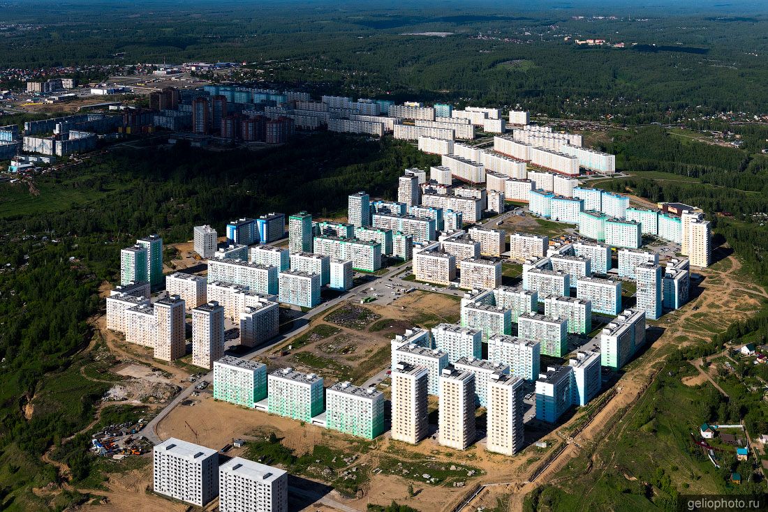 Микрорайон Плющихинский в Новосибирске фото