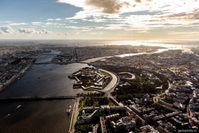 Санкт-Петербург с высоты фото