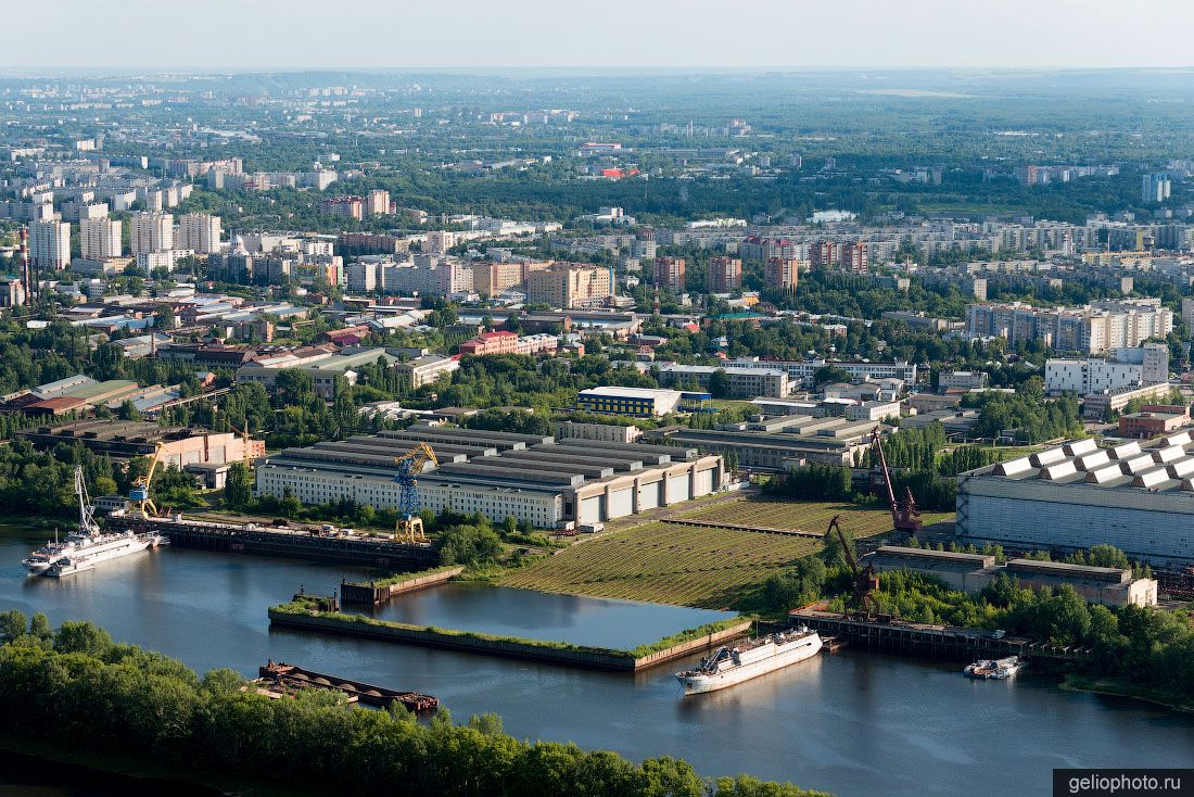 Завод Красное Сормово в Нижнем Новгороде фото