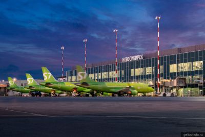 Самолёты S7 Airlines в Новосибирске фото