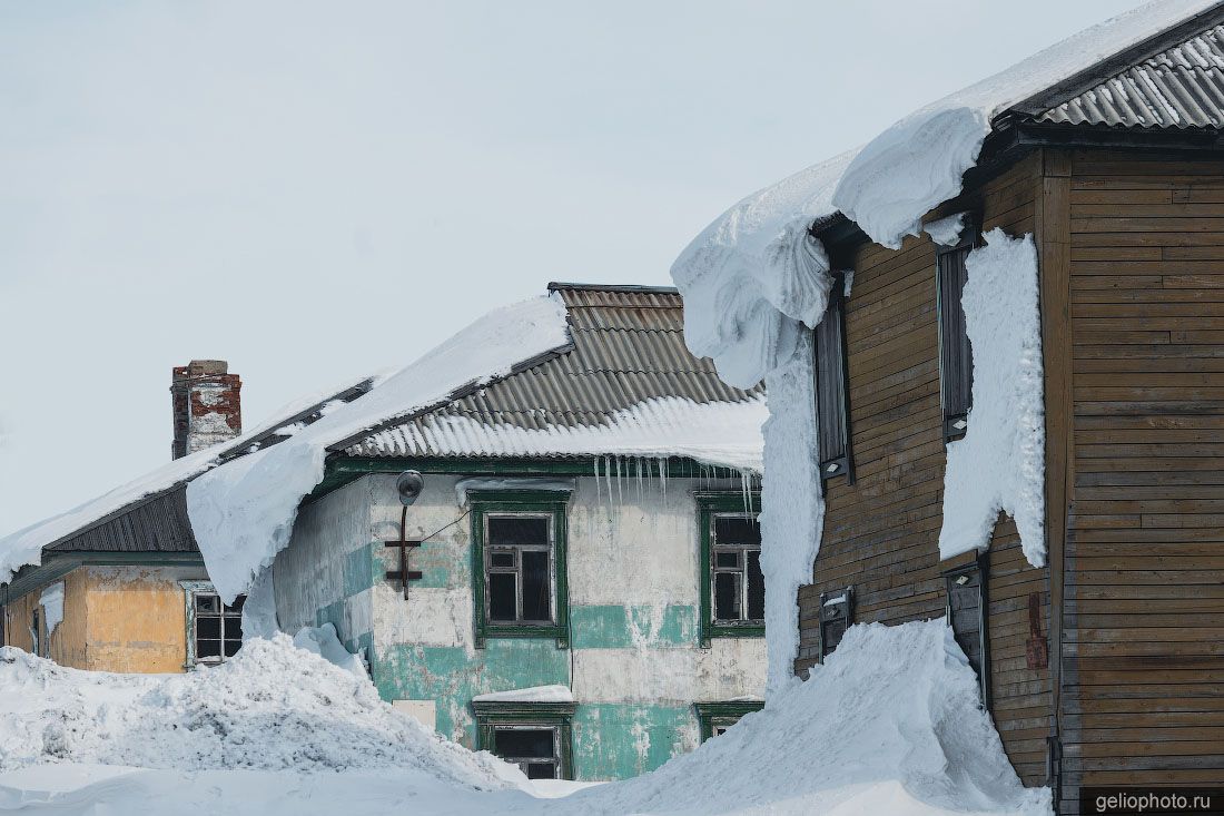 Заброшенные дома Диксона фото