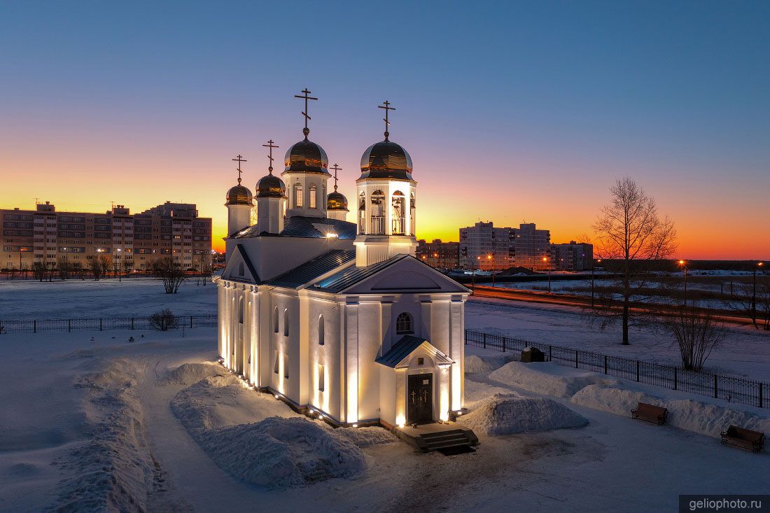 Храм Владимирской иконы Божией Матери в Северодвинске фото