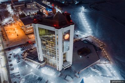 Ночной Дом правительства Чувашии фото