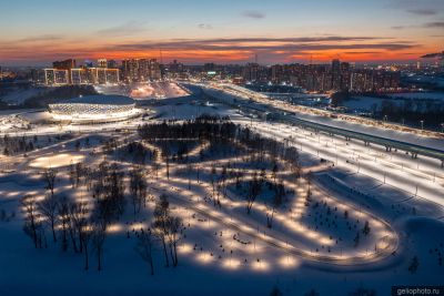 Парк Арена в Новосибирске фото