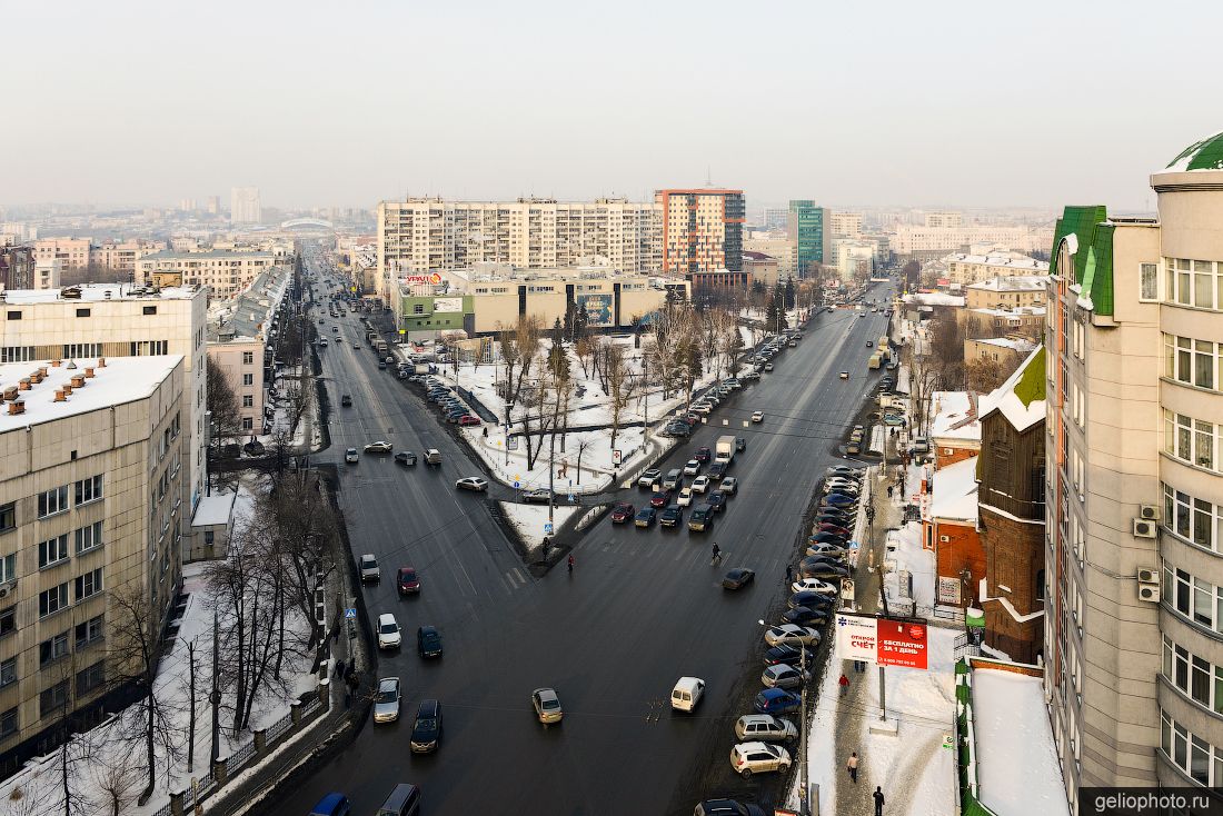 Пересечение улиц Воровского и Красной в Челябинске фото