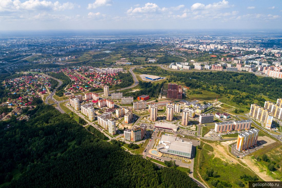 Микрорайон Зелёные горки в Томске фото