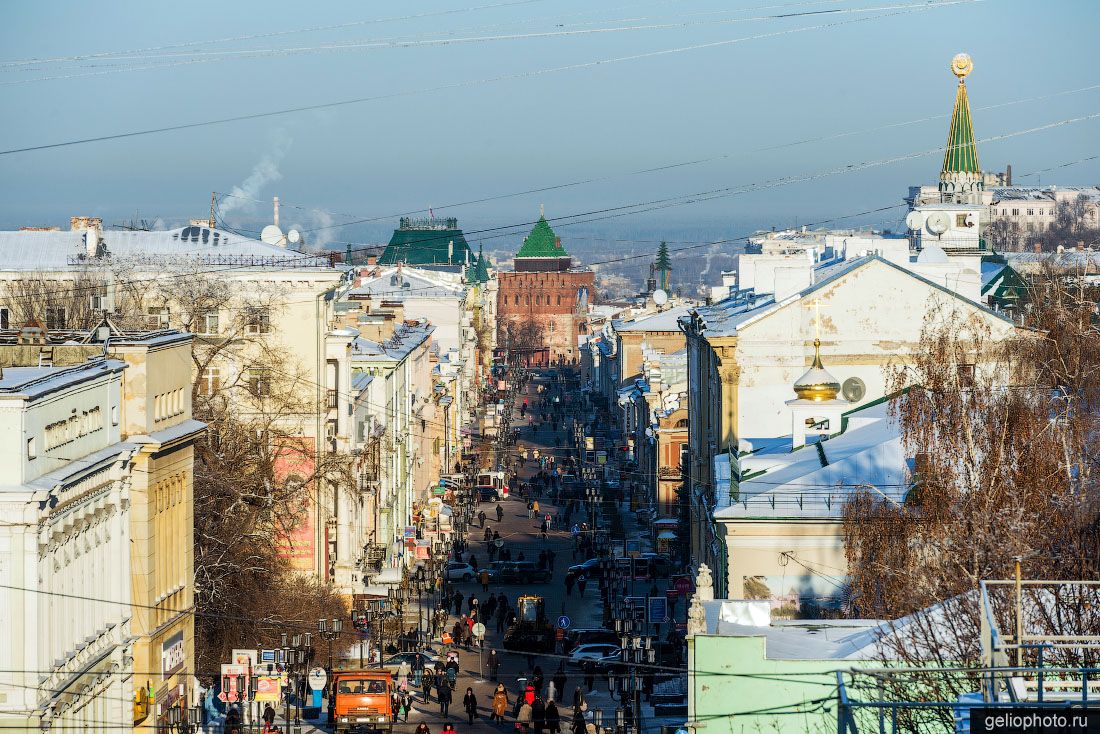 Большая Покровская улица в Нижнем Новгороде фото