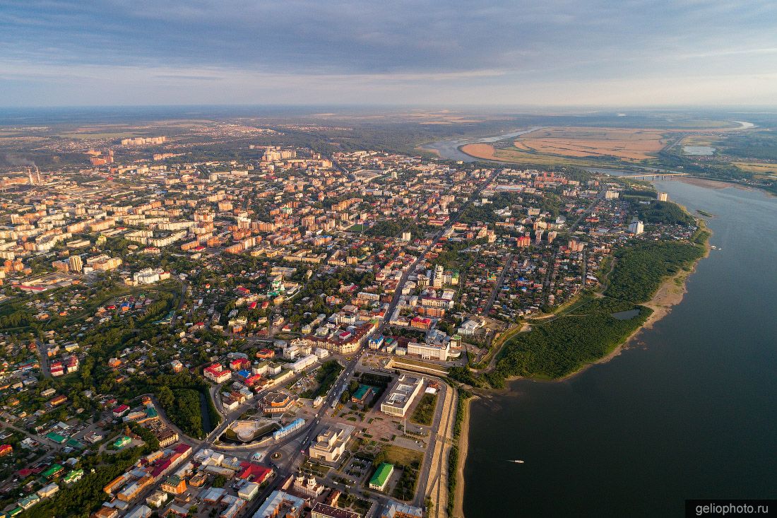 Томск с высоты фото