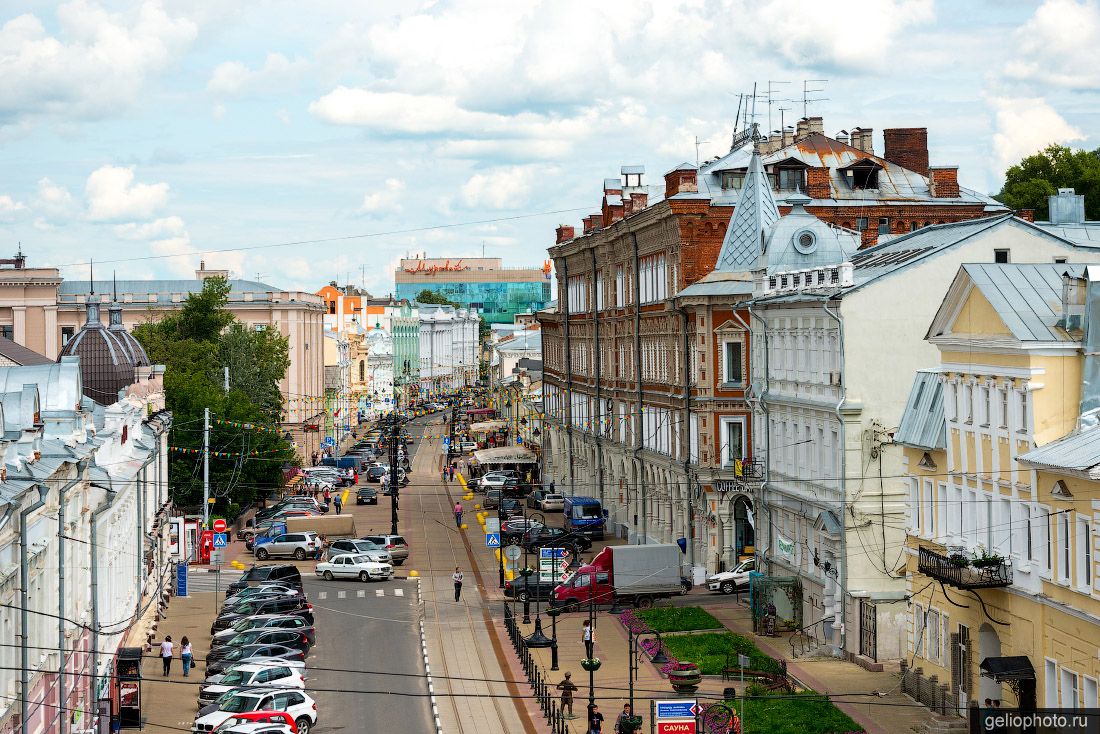 Рождественская улица в Нижнем Новгороде фото