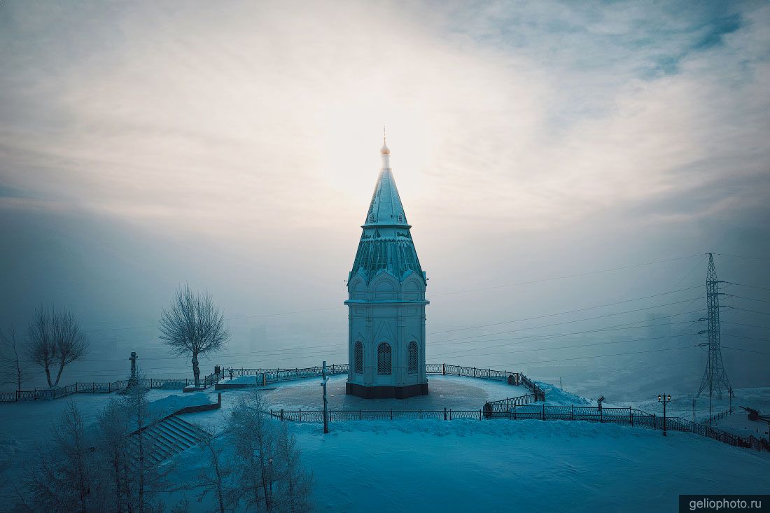 Часовня Параскевы Пятницы в Красноярске фото