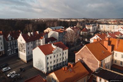 Садовая улица в Черняховске фото