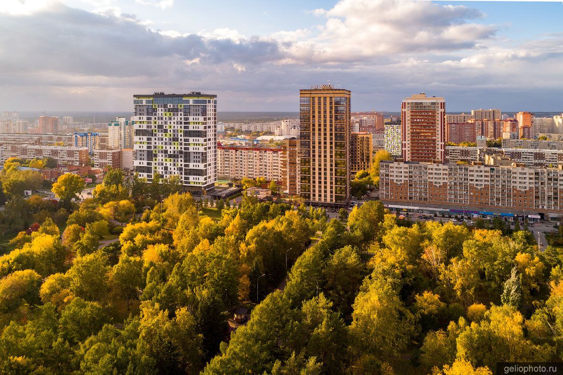 Нарымский сквер в Новосибирске  фото