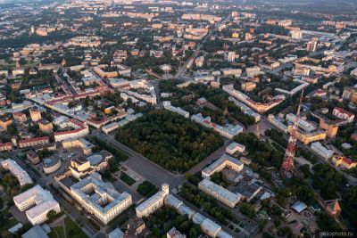 Центр Смоленска с высоты фото