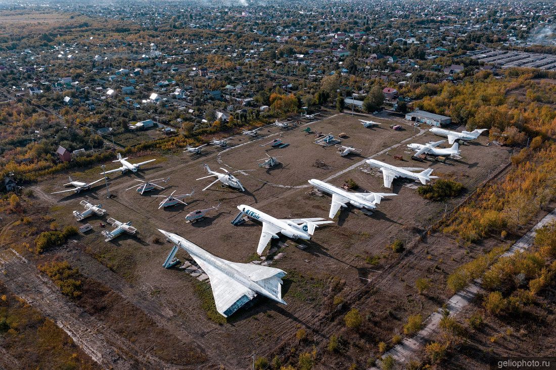 Учебный аэродром СГАУ в Самаре фото