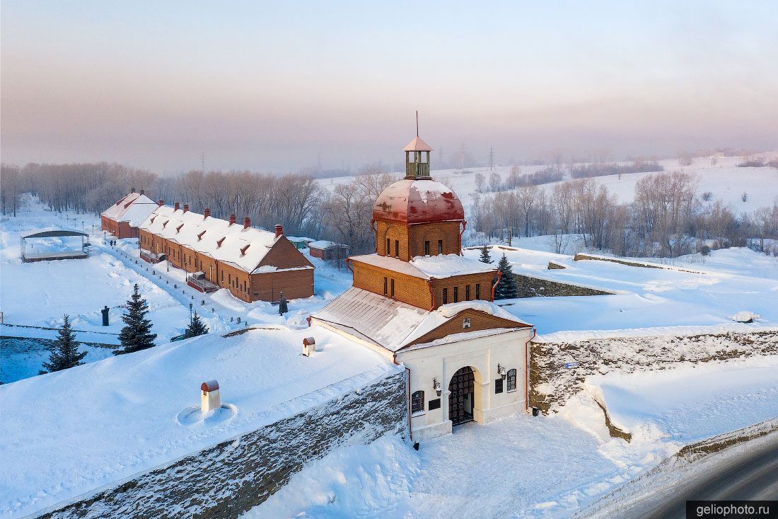 Кузнецкая крепость в Новокузнецке фото