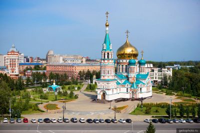 Омский Свято-Успенский собор фото