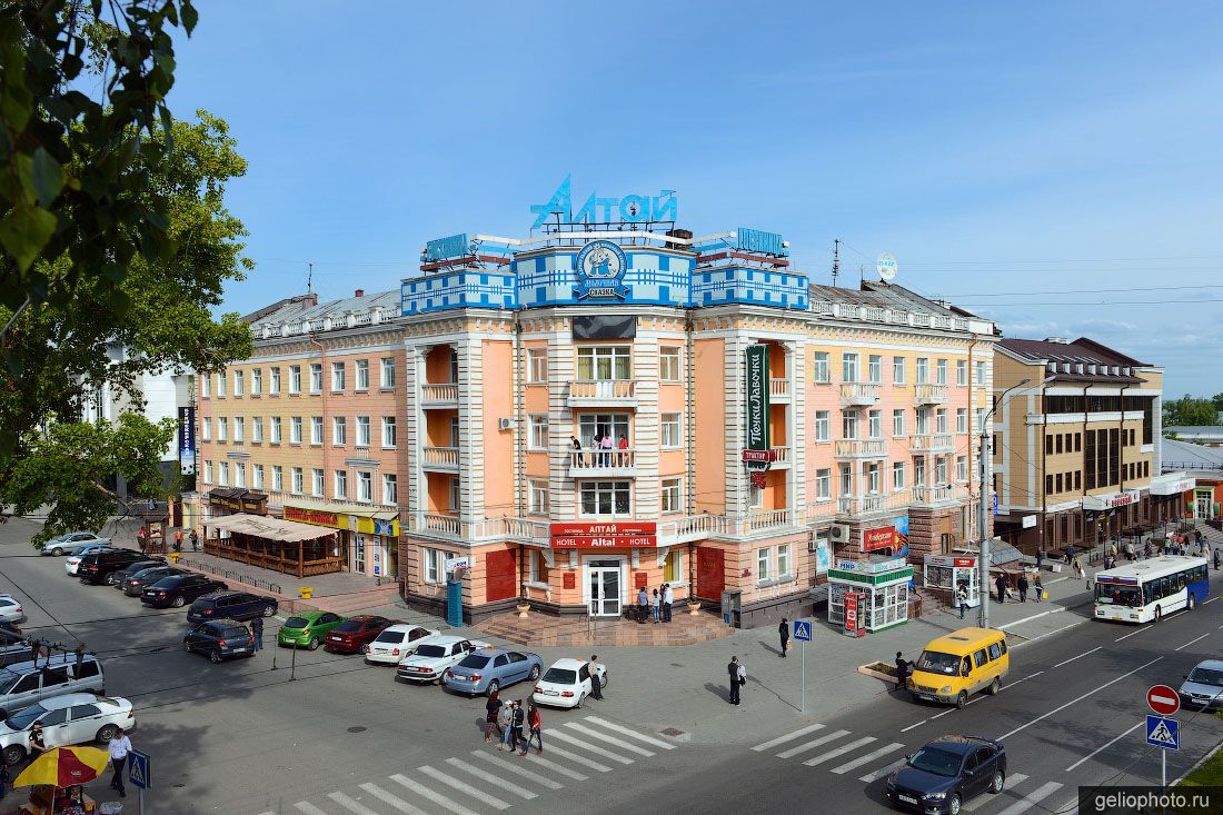 Гостиница Алтай в Барнауле фото