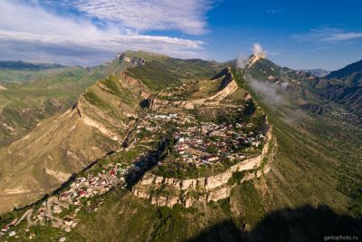 Село Гуниб с высоты фото