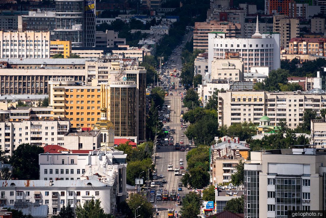 Улица Луначарского в Екатеринбурге фото