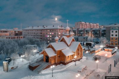 Храм святой Варвары в Воркуте фото