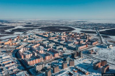 Советский микрорайон в Новом Уренгое фото