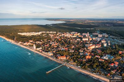 Зеленоградск с высоты фото