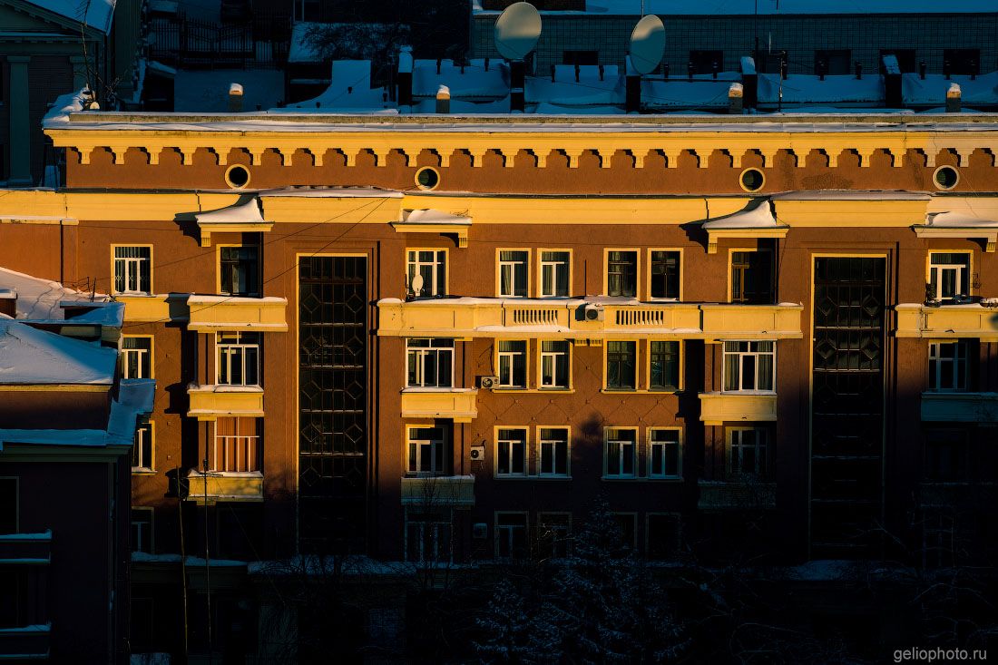 Дом Облплана на Красном проспекте 56 в Новосибирске фото