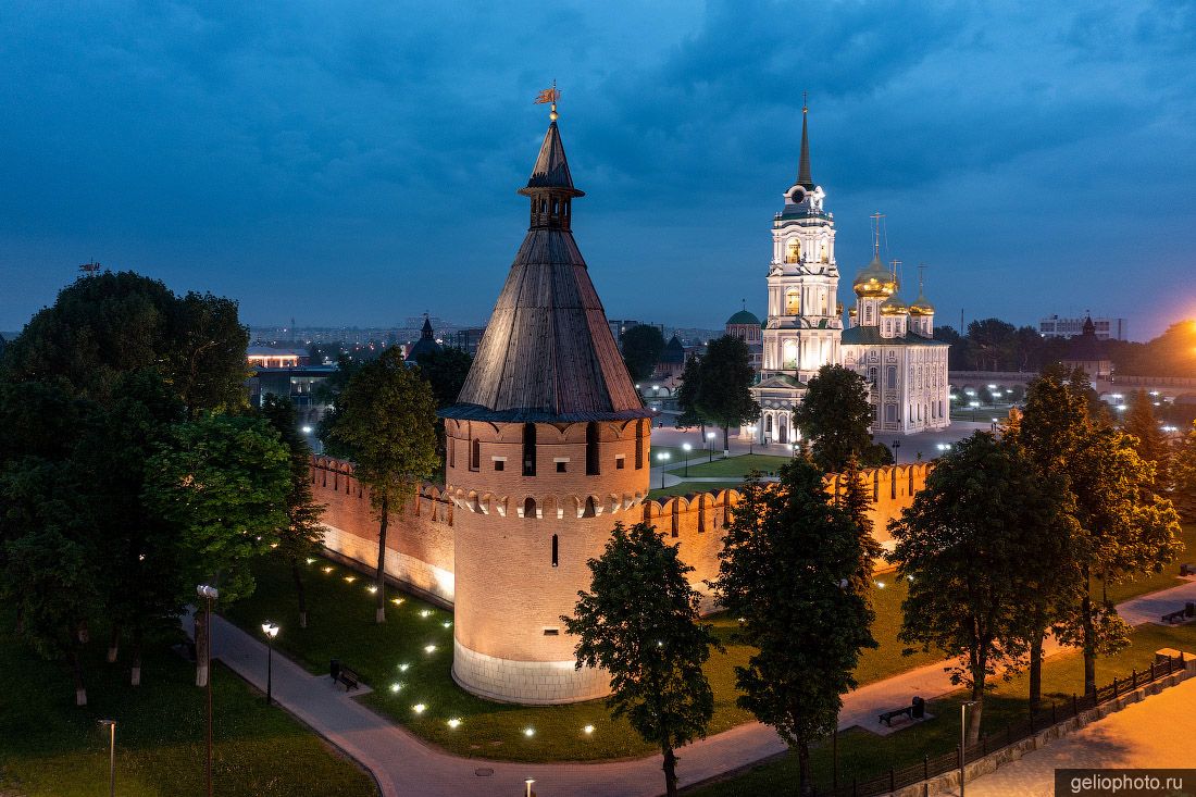 Спасская башня Тульского Кремля фото