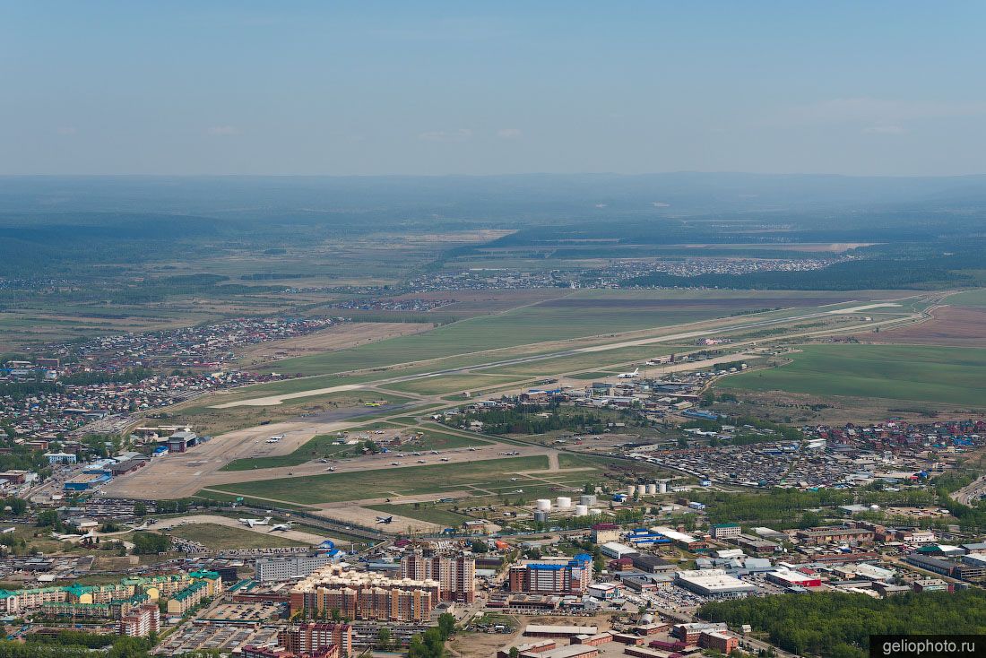 Аэропорт Иркутск с высоты фото