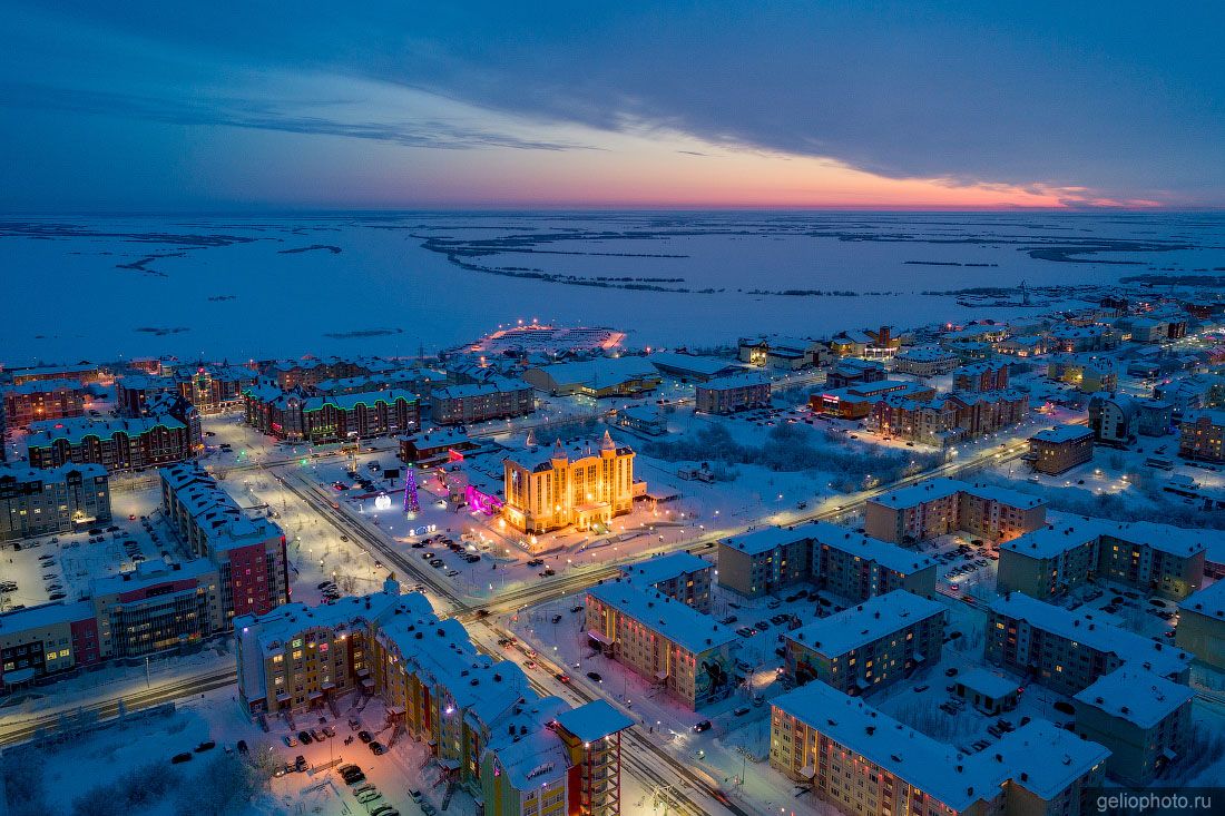 Администрация Салехарда с высоты фото