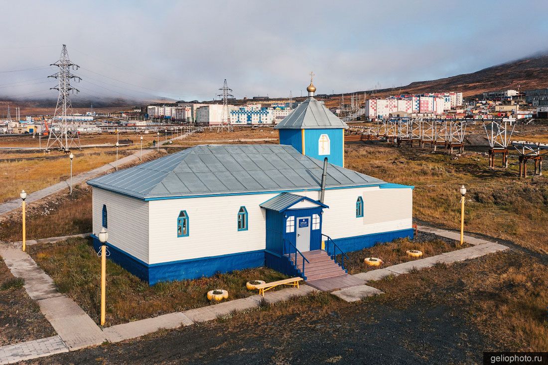 Церковь Успения Пресвятой Богородицы в Певеке фото