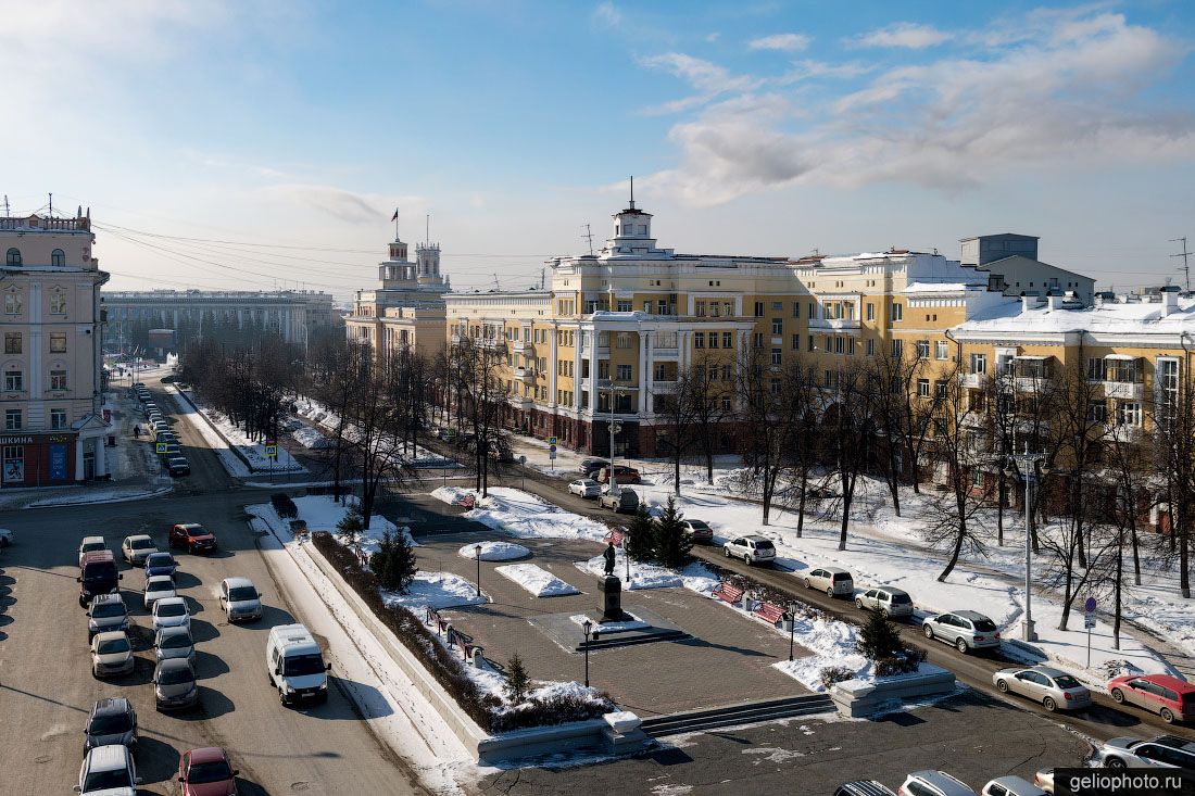 Площадь Пушкина в Кемерово фото