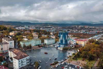 Центральная площадь Находки фото