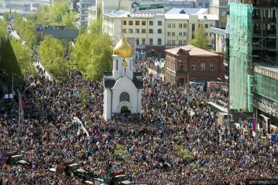 День Победы в Новосибирске фото