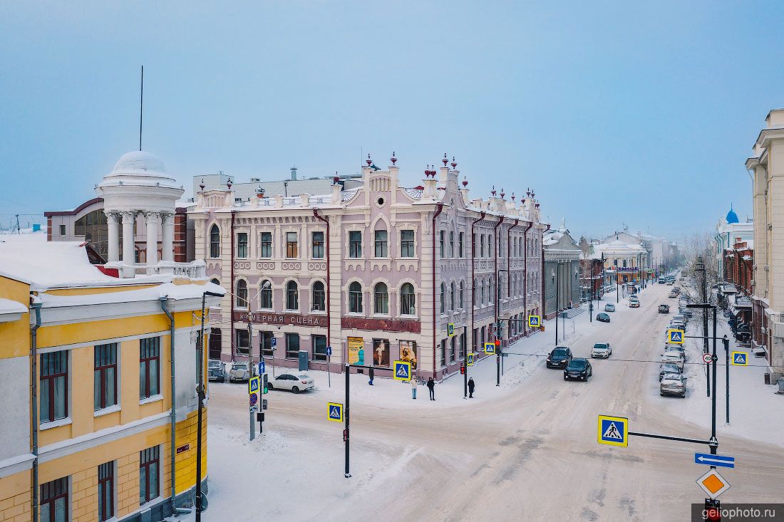 Драматический театр Пушкина в Красноярске фото