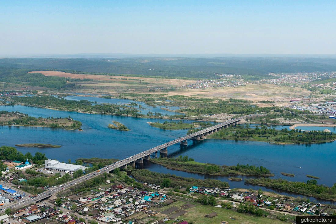 Иннокентьевский мост в Иркутске фото