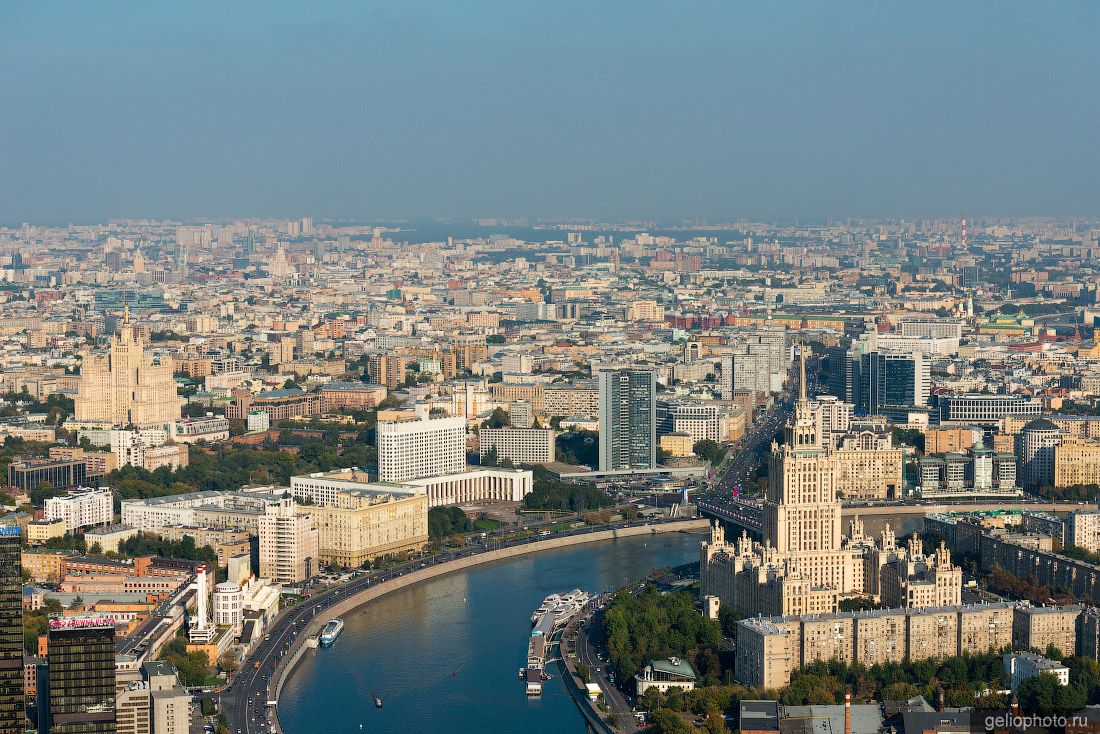 Москва с высоты фото