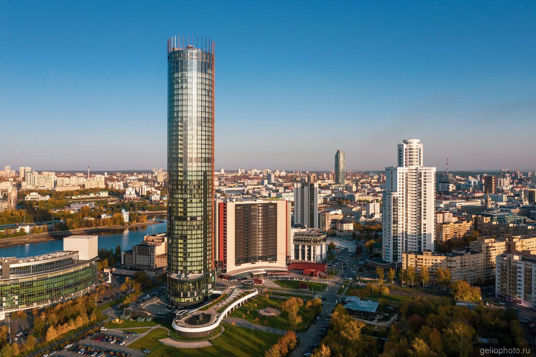 Башня Исеть в Екатеринбурге фото