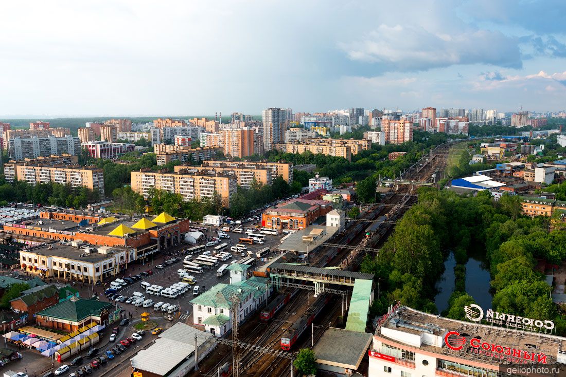 Вокзал ЖД станции Одинцово фото