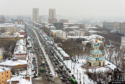 Улица Партизана Железняка в Красноярске фото