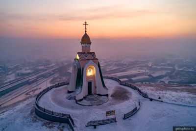 Часовня Александра Невского в Чите фото