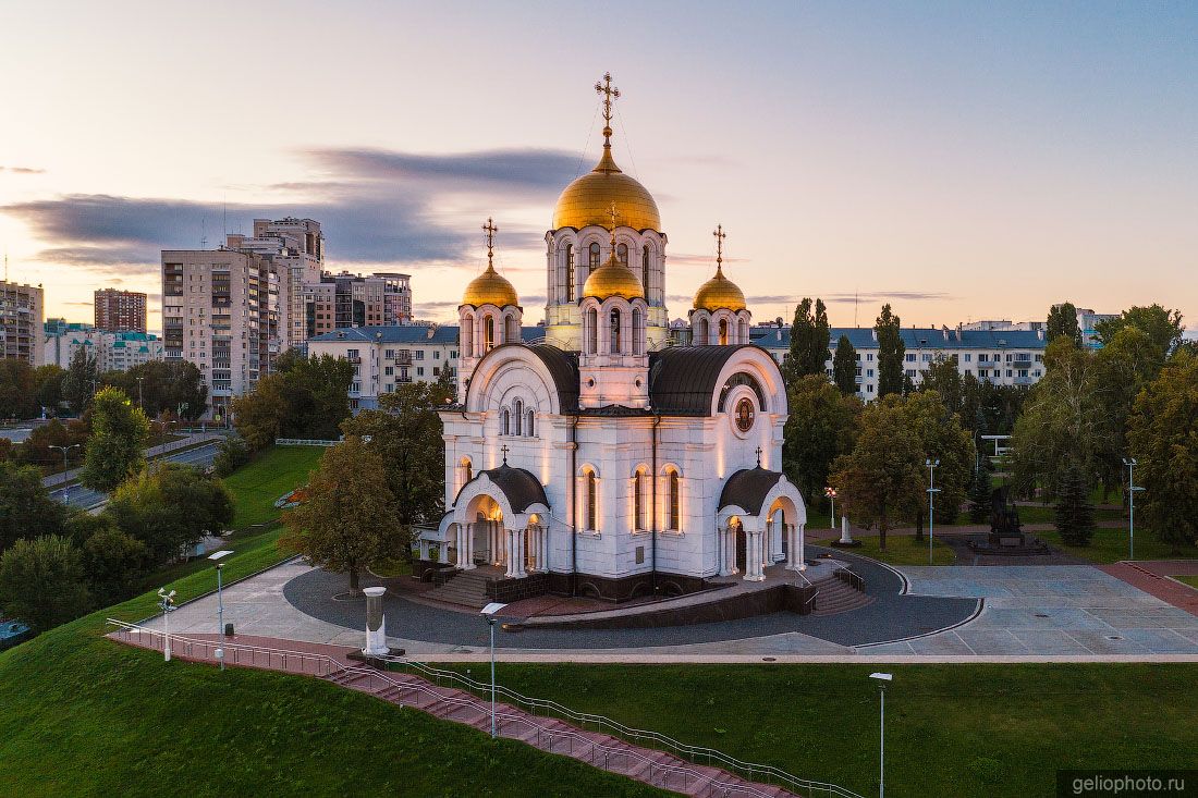 Храм Георгия Победоносца в Самаре фото