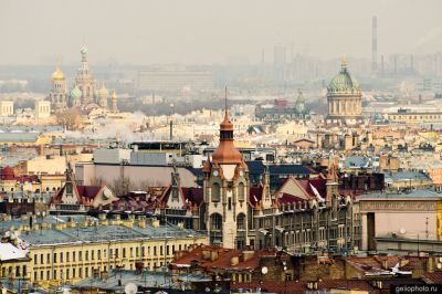 Санкт-Петербург с высоты фото