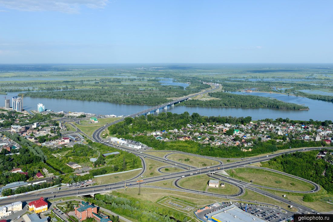 Развязка на Красноармейском проспекте Барнаула фото